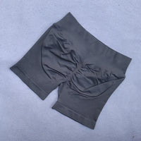Conjunto Yoga 2 Piezas Mujer - Top Halter Sin Espalda y Shorts Cintura Alta Seamless