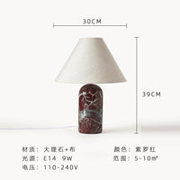 Marble Table Lamp - Scandinavian Design
