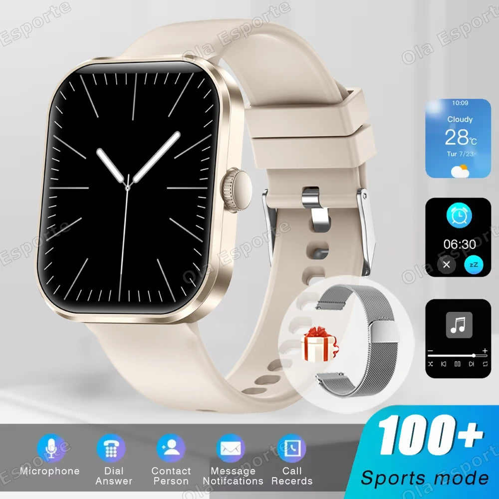 Outdoor Sport Smart Watch | 1.83" GPS Alexa Bluetooth Calling Heart Rate Blood Oxygen Waterproof Smartwatch