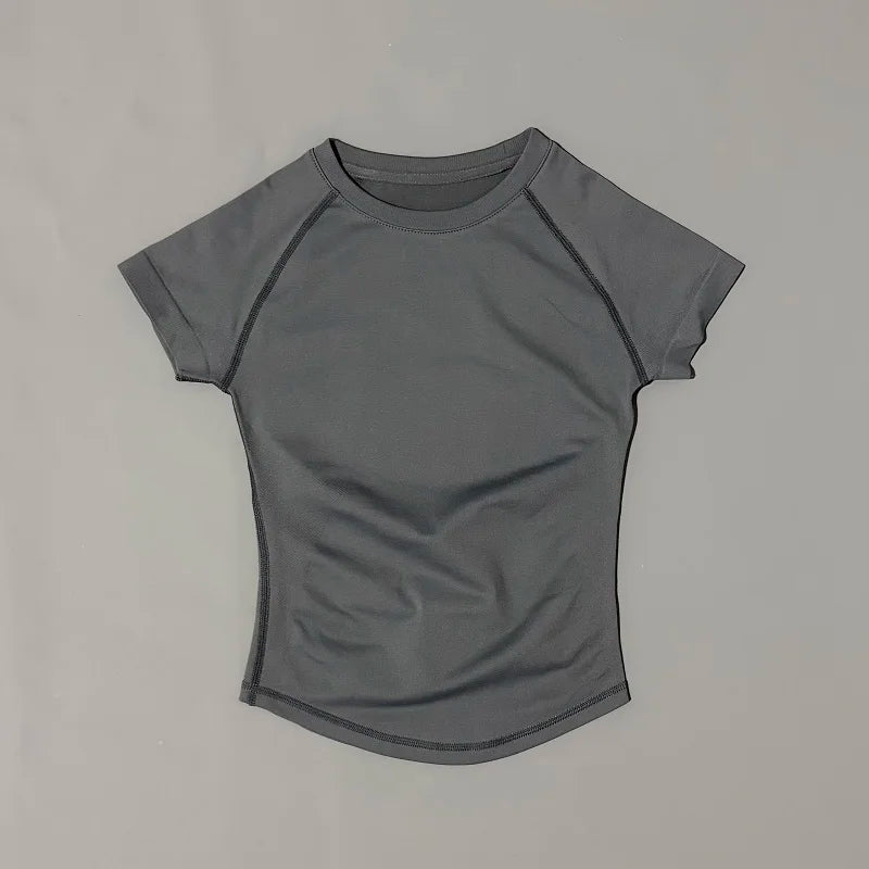 Women's Athletic T-Shirt | Breathable Stretch Fabric | Gym, Yoga & Running | XS–L