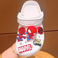 Spider-Man 3D Shoe Charms - Marvel DIY Clips for Crocs & Clogs