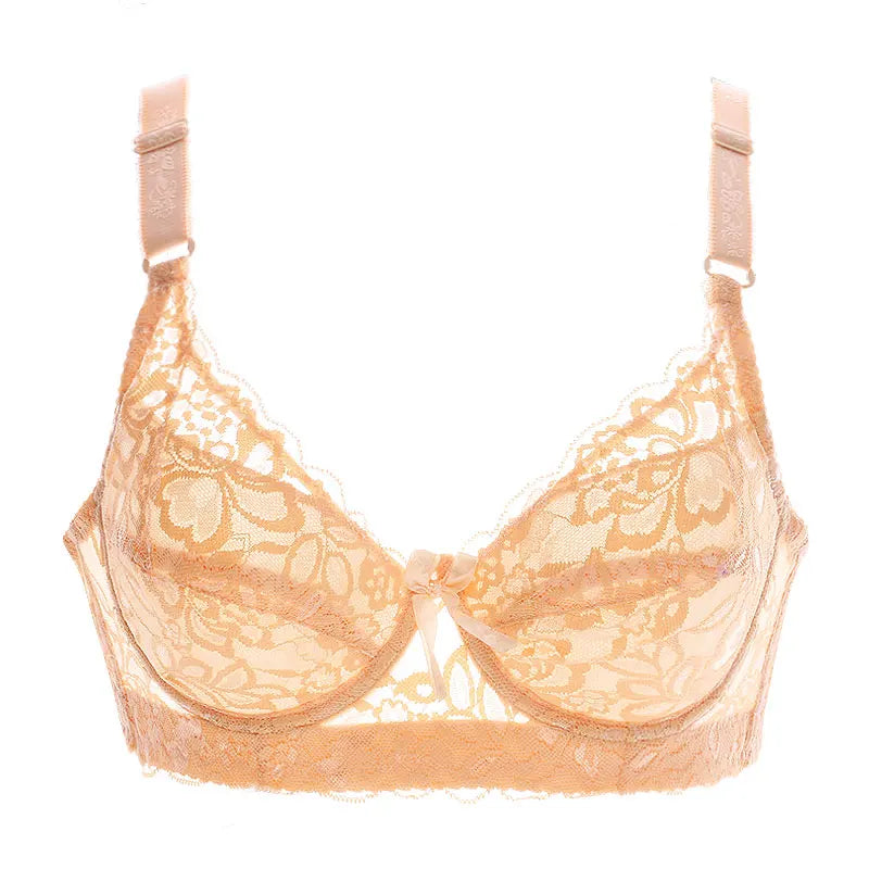 Sostén Push Up Tallas Grandes con Encaje - Bra Copa D 42D-46D (80CD-105CD)