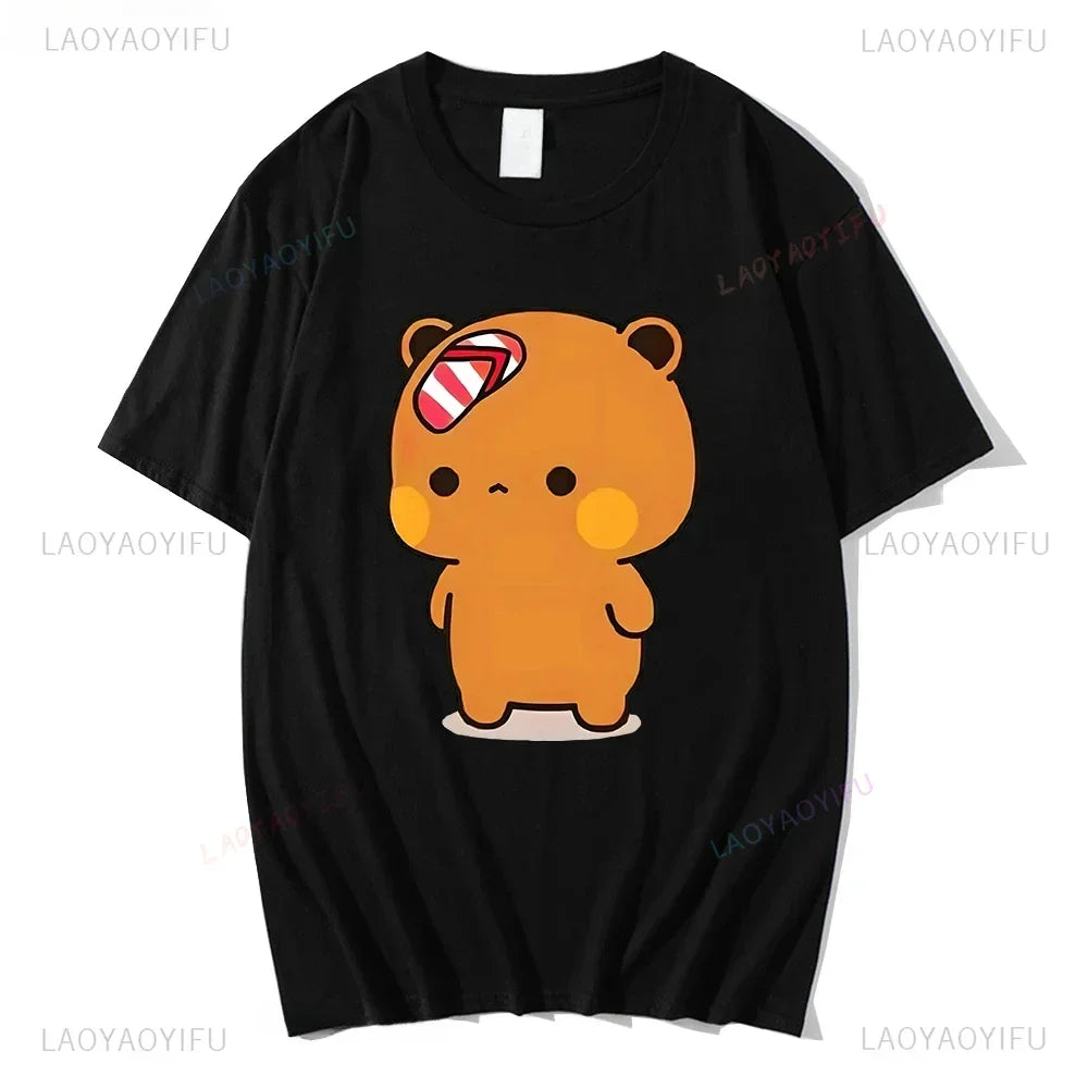 Women's Bubu & Dudu Cartoon T-Shirt - Cute Summer Tee
