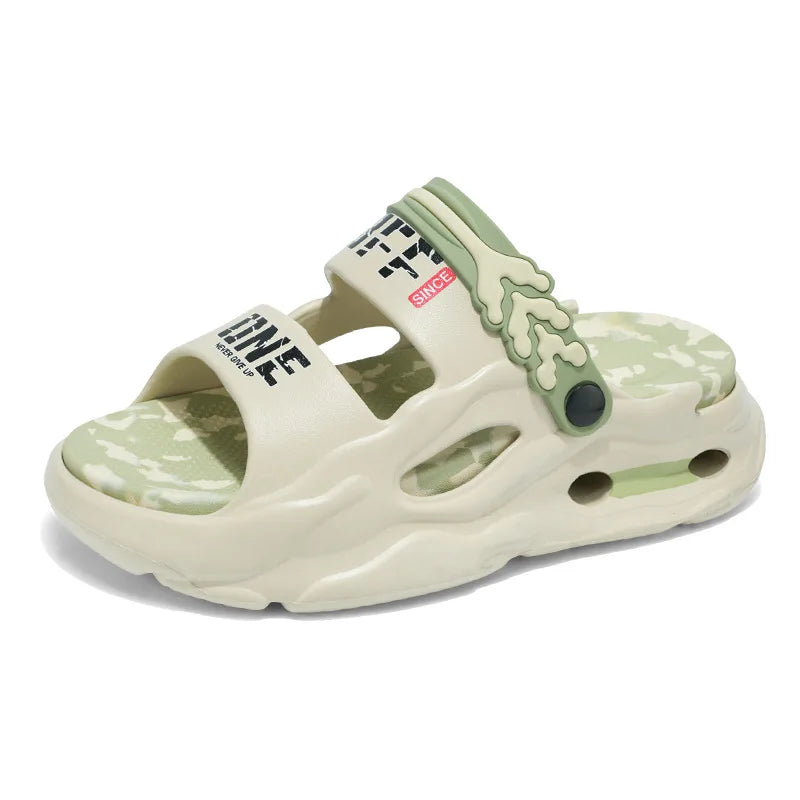 Men's Cloud Comfort Slide Slippers - EVA Platform Beach Shoes