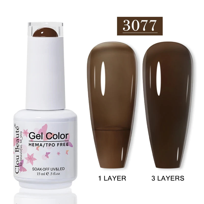 No-Wipe Top Coat & Sticky Base Coat UV Gel Polish — Long-Lasting, MSDS Certified, 15ml