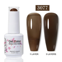 No-Wipe Top Coat & Sticky Base Coat UV Gel Polish — Long-Lasting, MSDS Certified, 15ml