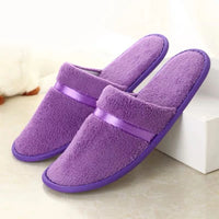Pantuflas de Felpa Mujer - Antideslizantes Silenciosas para Casa Invierno