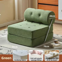 Nordic Foldable Lazy Sofa - Single Person Lounge Chair