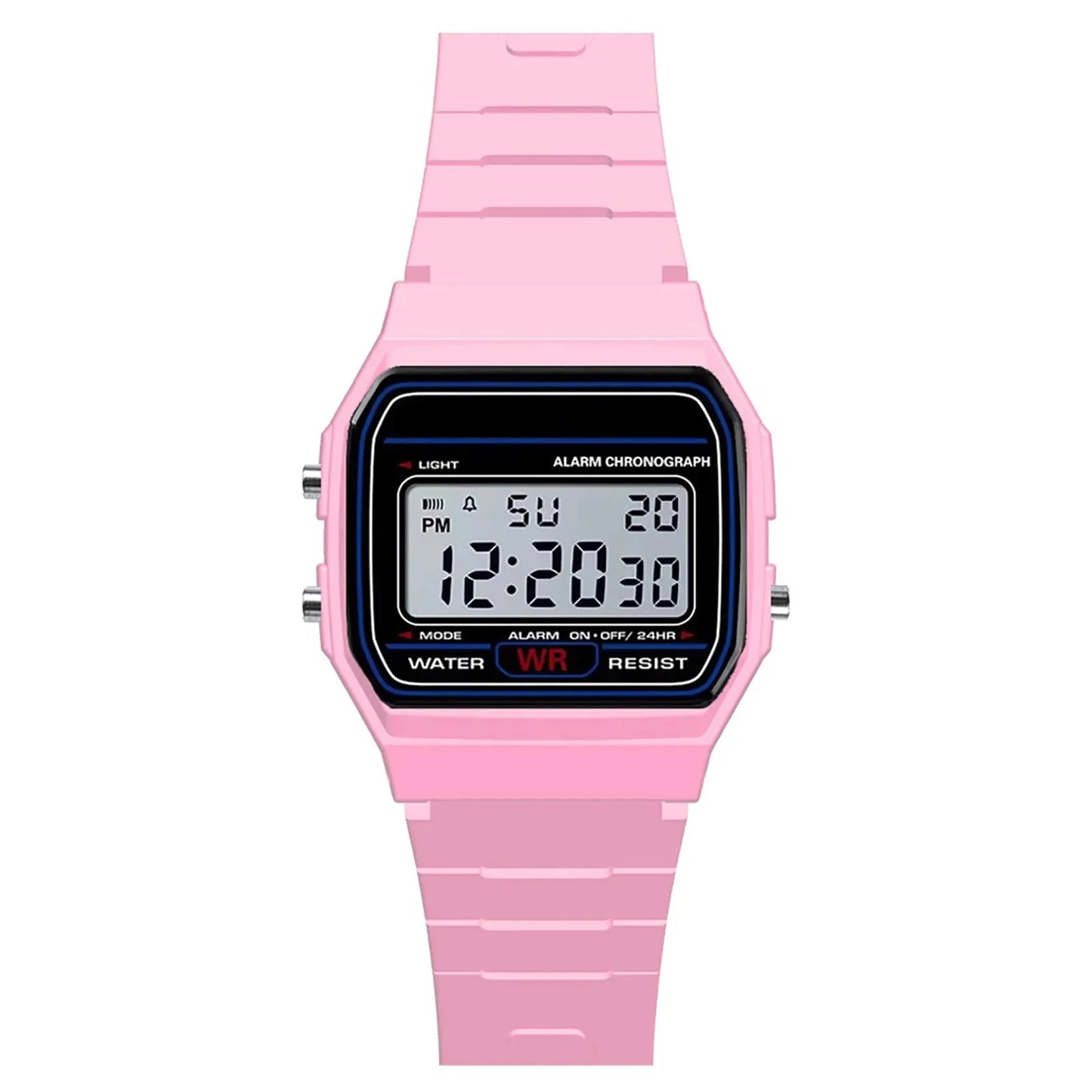 LED Digital Sport Watch – Waterproof Military Style with Alarm & Backlight