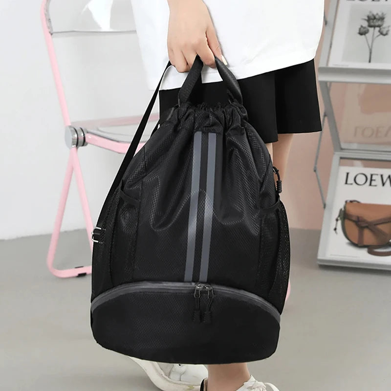 Bolsa Deportiva Impermeable Oxford - Grande para Fútbol, Baloncesto, Gimnasio y Natación