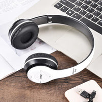 P47 Wireless Bluetooth Headphones – Foldable Over-Ear | HiFi Stereo Bass | Kids & Adults