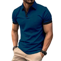 Lightweight Lapel Polo Shirt | Men’s Breathable Short Sleeve Summer Tee | M–5XL
