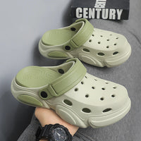Men's Breathable Beach Sandals - Non-Slip Thick Sole Summer Slippers