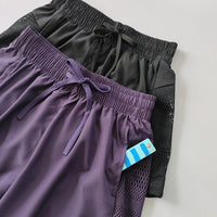 Shorts de Yoga para Mujer 2 en 1 - Cintura Alta Deportivos para Gimnasio y Running
