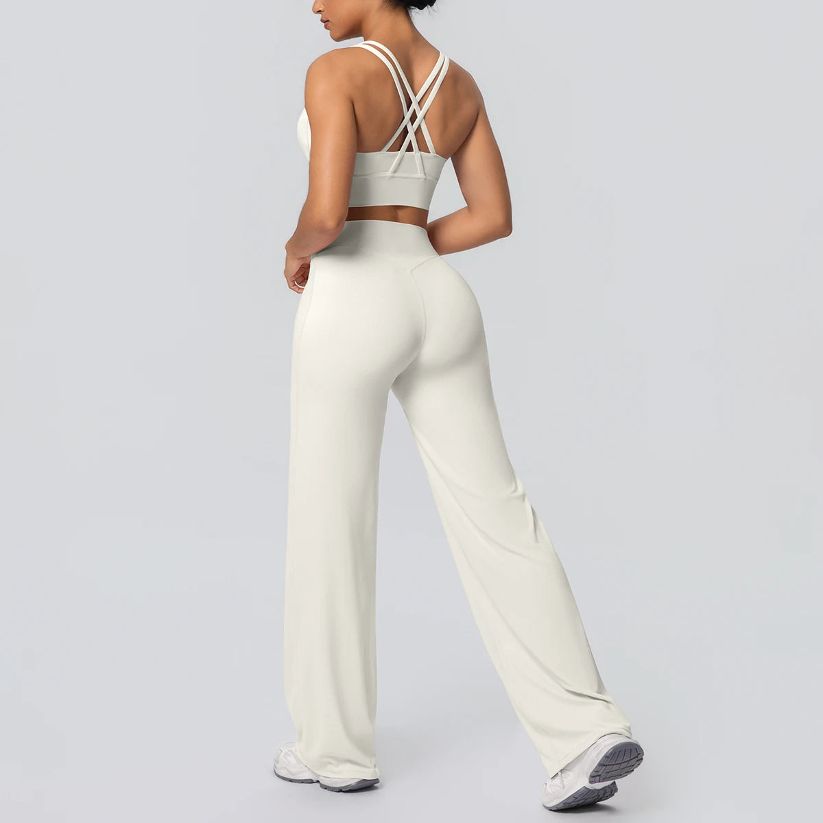Conjunto Yoga Mujer Premium - Tecnología Naked Feel Ultra Cómodo | Gym & Running