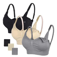 Boneless Nursing Bra – Front Clasp, U-Back & Removable Pads | Anti-Sagging Maternity Bra