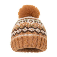 Gorro Slouchy Tejido a Crochet con Pompón - Beanie Artesanal de Invierno para Mujer