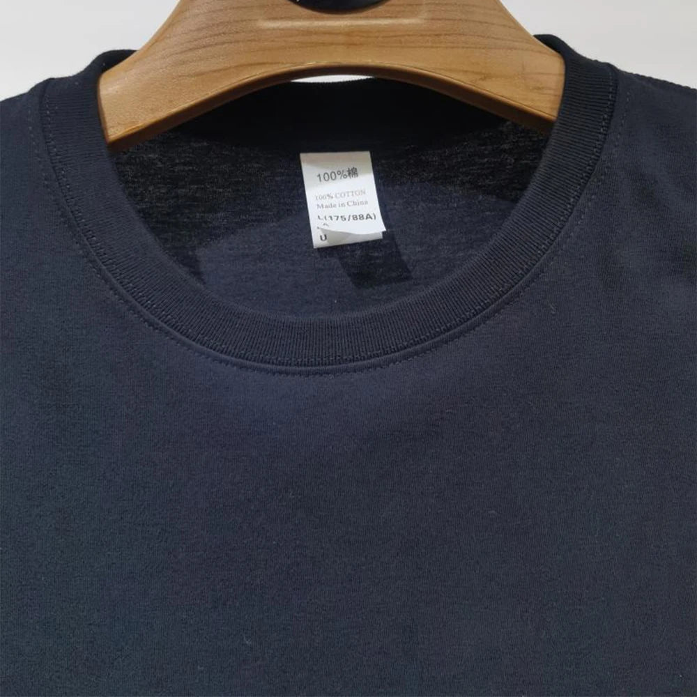 100% Cotton Unisex Plain T-Shirt | Crew Neck, Breathable, Sizes XS–4XL