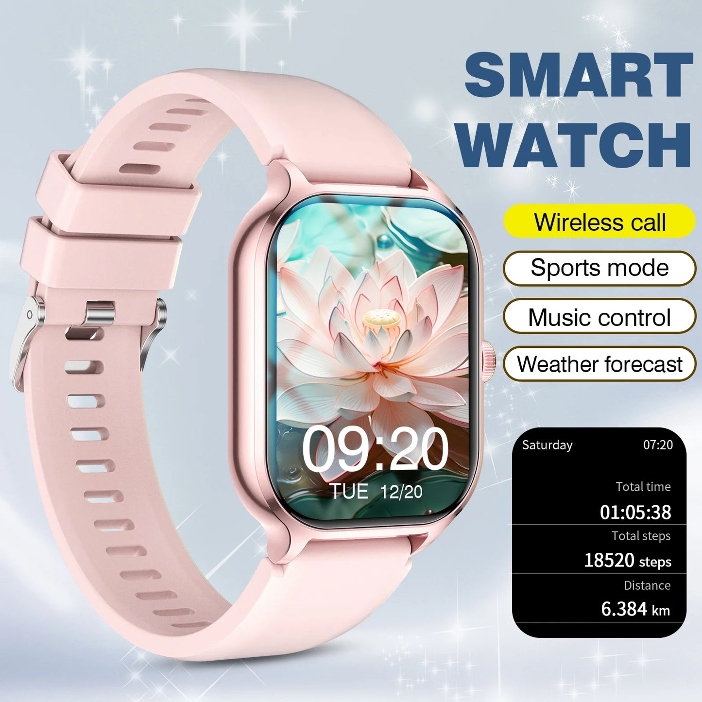 Bluetooth Smartwatch with Custom Dial & Calling