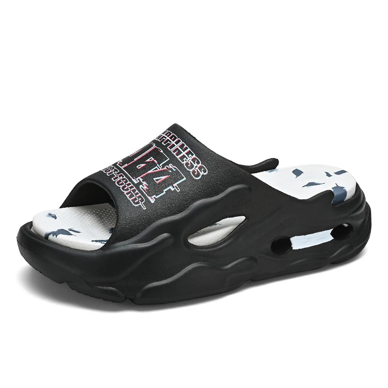 Men's Premium Cloud Slide Slippers - 5CM Platform EVA Beach Shoes