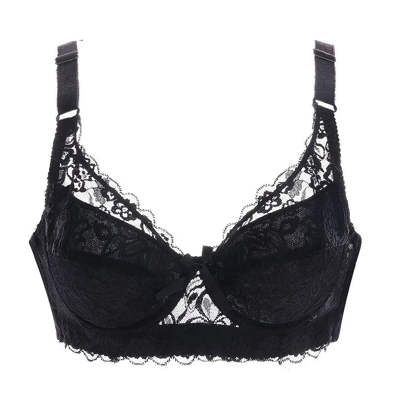 Sostén Push Up Tallas Grandes con Encaje - Bra Copa D 42D-46D (80CD-105CD)