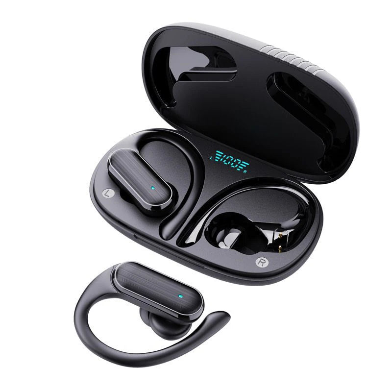 HOMEFISH A520 OWS Bluetooth 5.3 Ear Hook Earphones | HD Stereo Touch Control Sweat-Proof Wireless Headset