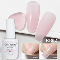 No-Wipe Top Coat & Sticky Base Coat UV Gel Polish — Long-Lasting, MSDS Certified, 15ml