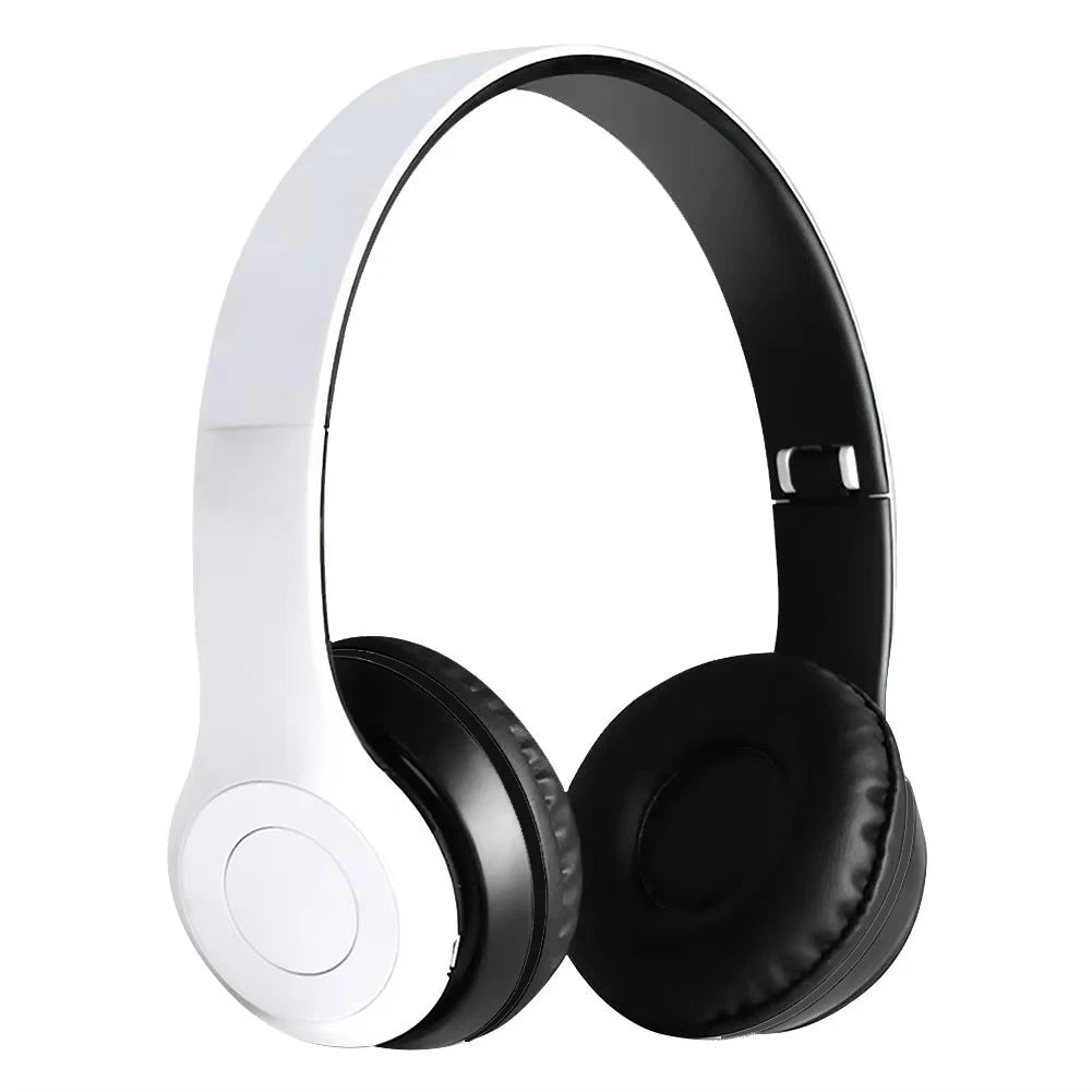 P47 Wireless Bluetooth 5.0 Headphones – Foldable HIFI Stereo Bass | Kids, Gaming & Music Over-Ear Headset