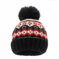 Gorro Slouchy Tejido a Crochet con Pompón - Beanie Artesanal de Invierno para Mujer