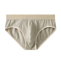 Men's Cotton Briefs – Soft, Breathable & Comfortable | Mid-Rise Striped Underwear