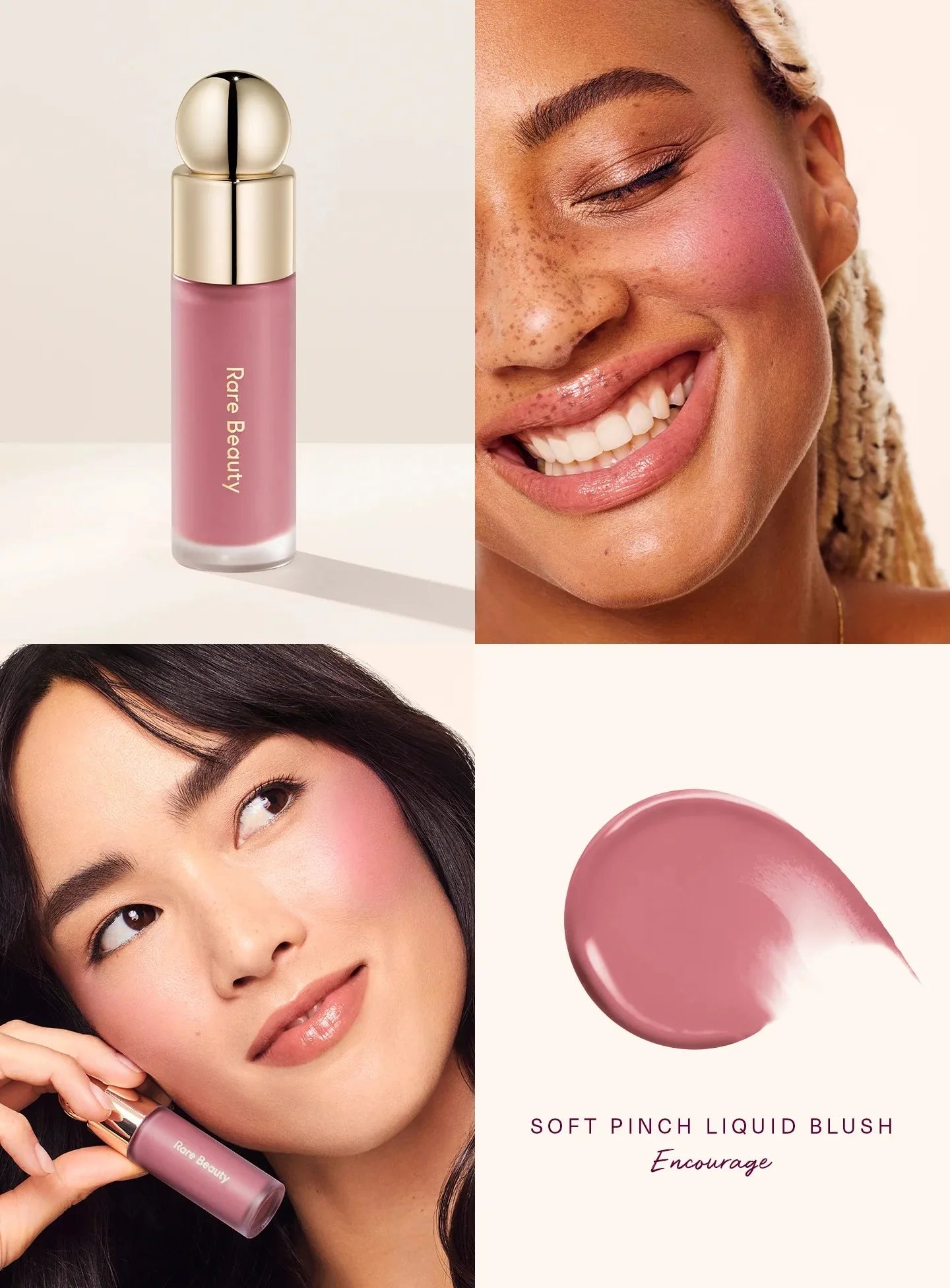 Rare Beauty Soft Pinch – Lip Oil & Liquid Blush Set | Acabado Velvet de Larga Duración