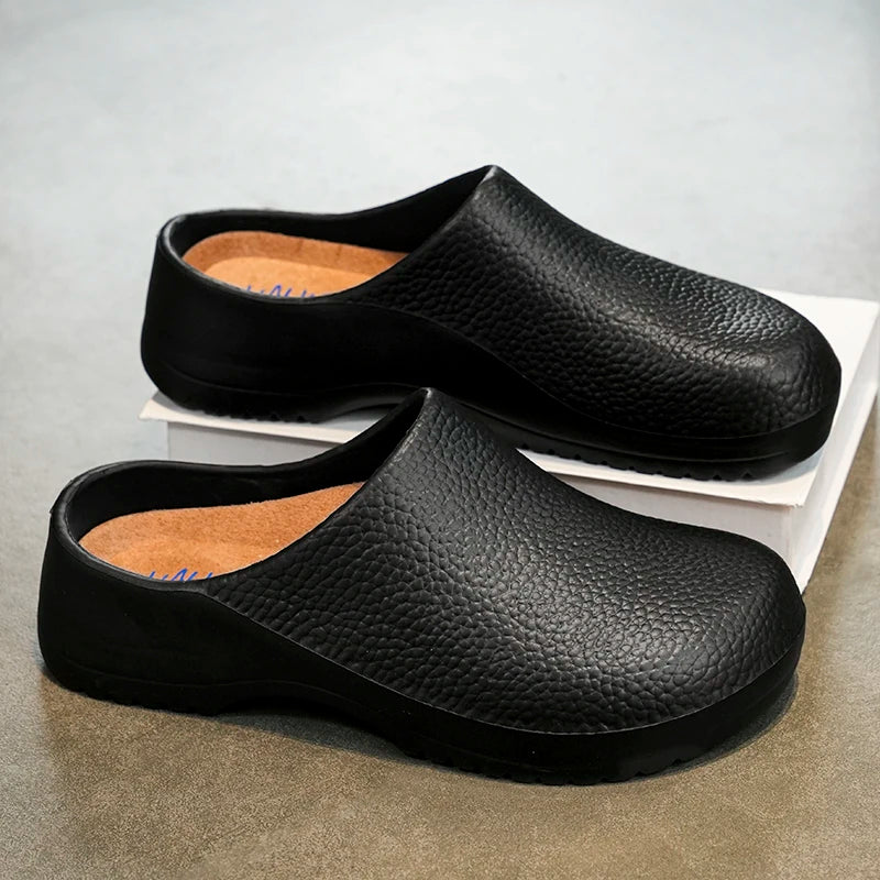 Zuecos de Jardín Impermeables Unisex - Sandalias Antideslizantes para Chef, Trabajo y Exteriores