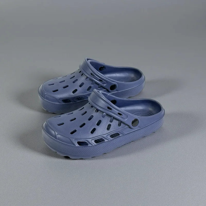 Men's Quick-Dry Water Clogs - Lightweight Slip-On Beach & Pool Shoes