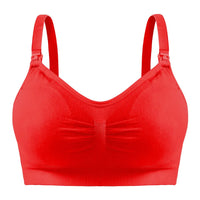 Seamless Maternity Nursing Bralette | Wire-Free Sleep Bra for Pregnant & Breastfeeding Women