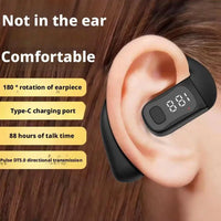 Wireless Bluetooth 5.4 Ear Hook Earbud | Business HD Calling, ANC & Waterproof