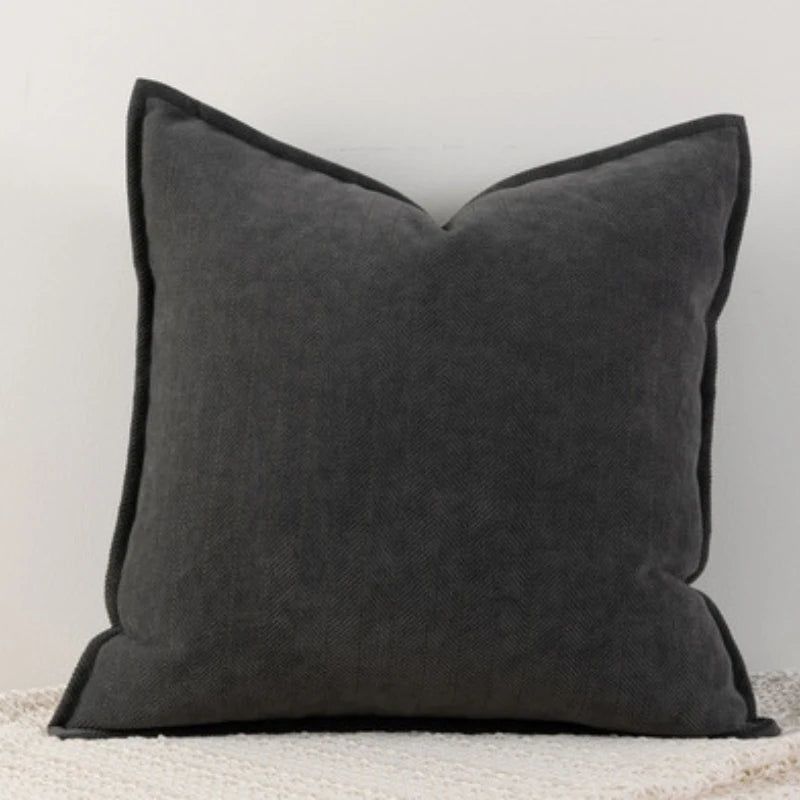 Nordic Chenille Throw Pillow Cover | Thickened Soft Cushion Case for Modern Living