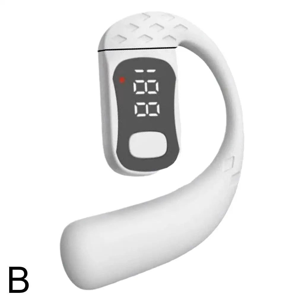 Wireless Bluetooth 5.4 Ear Hook Earbud | Business HD Calling, ANC & Waterproof