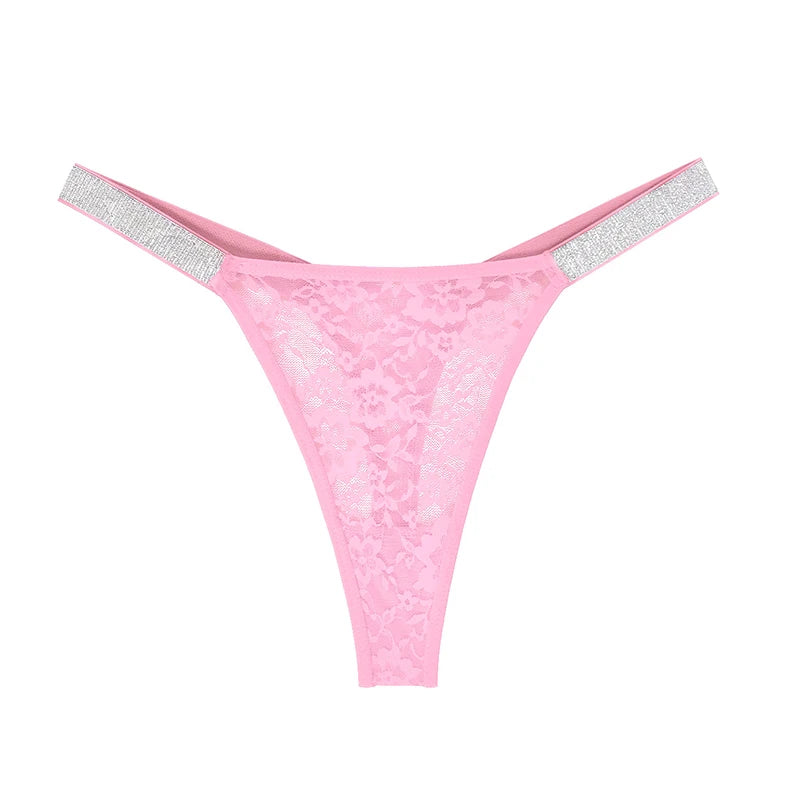 Lace Floral G-String Thong – Low-Rise, Soft & Comfortable | Women's Everyday Lingerie