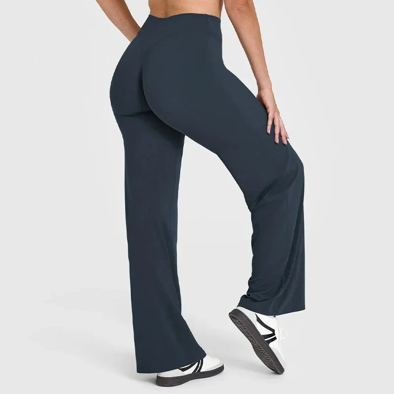 Women's Butter-Soft Straight Leg Yoga Pants - Ultra Comfort Activewear