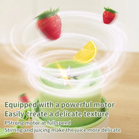 Portable USB Juicer Blender Bottle | Digital Display, Auto Pulp Ejection, USB Rechargeable