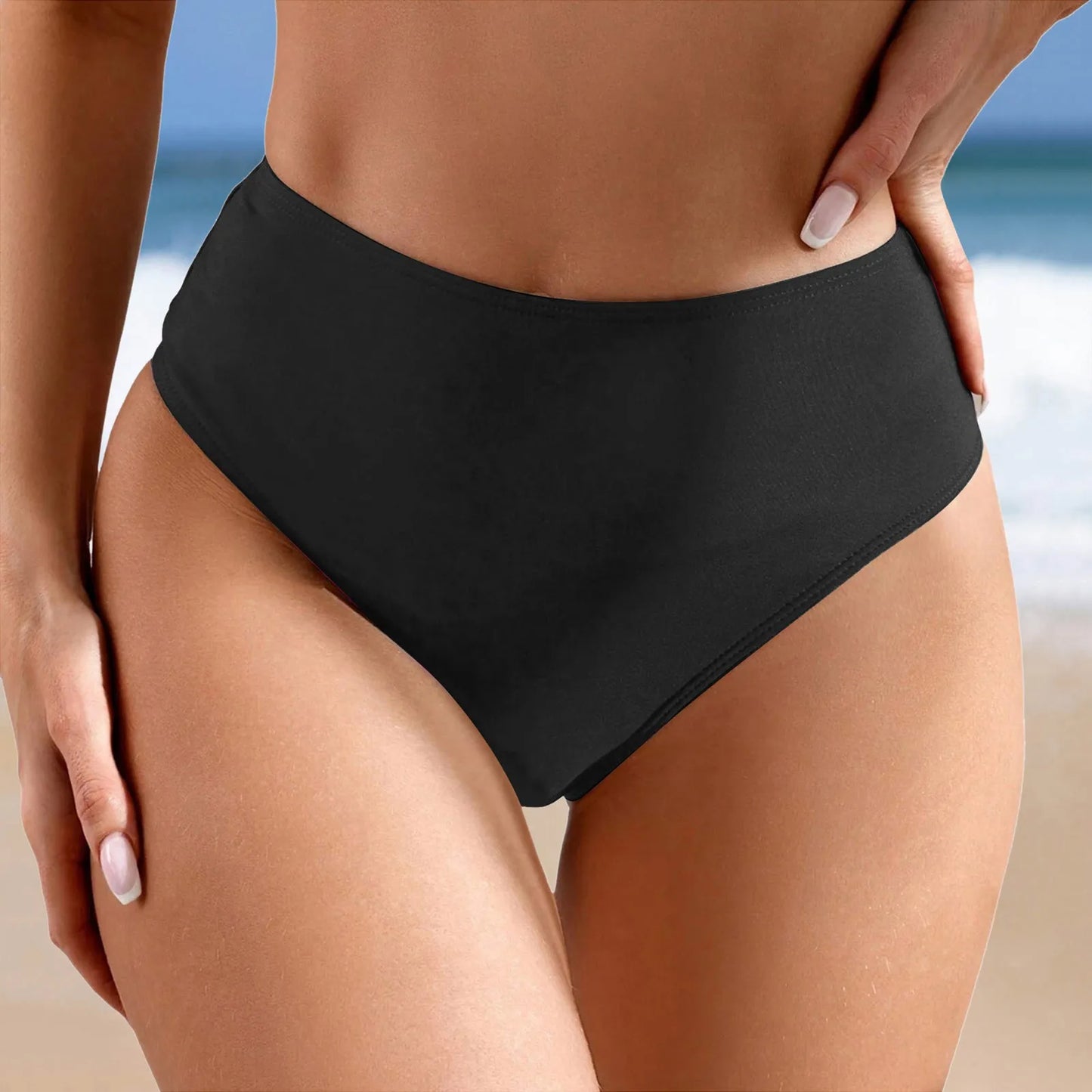 Bikini Talle Alto - Short de Baño Estilo Tankini para Mujer