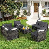 Tropical Print Outdoor Sofa Cushion Cover Set | Stretch Seat Protectors