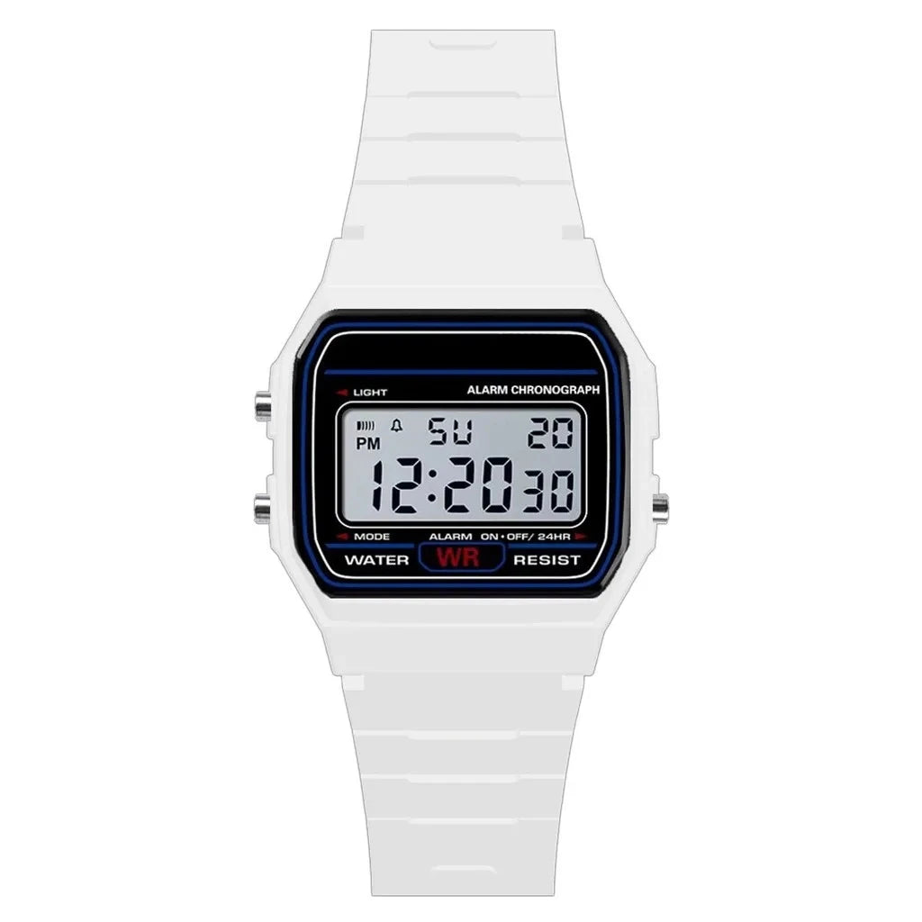 LED Digital Sport Watch – Waterproof Military Style with Alarm & Backlight