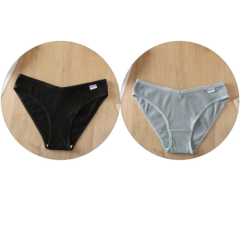 Set de 2 Panties de Algodón Hipoalergénico Talle V Plus M-4XL