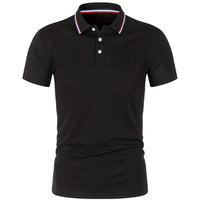 Men's Premium Polo Shirt - Breathable Casual Short Sleeve