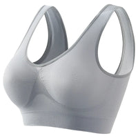 Women's Seamless Wireless Bralette – Breathable Crop Top Bra (S–5XL, 12 Colors)