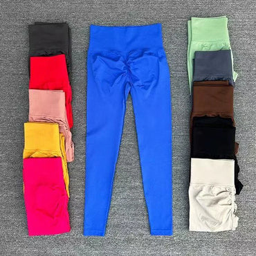Leggings Deportivos Mujer Cintura Alta - Yoga Fitness Sin Costuras