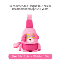 3D Cartoon Dog Backpack - Ultra Lightweight Kids School Bag for Kindergarten