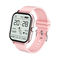 LAXASFIT Fashion Smart Watch | 1.85" AMOLED HD Bluetooth Calling Health Monitor 100+ Watch Faces for Men & Women