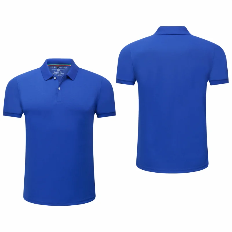 Men's Short Sleeve Polo Shirt — Breathable, Solid Color, Smart Casual Fit